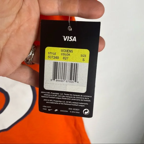 Peyton Manning Orange Broncos T-shirt new with tags - Picture 3 of 5